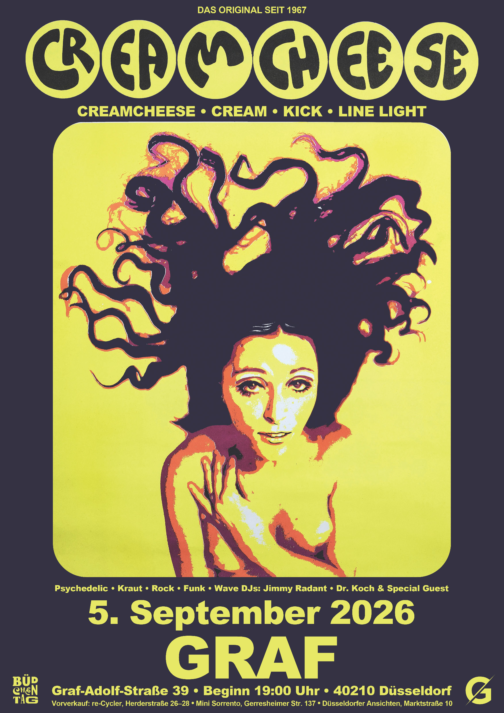 CREAMCHEESE - 5. September 2026